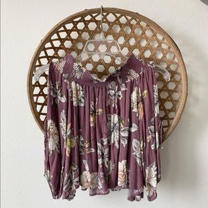 Off the shoulder shirt